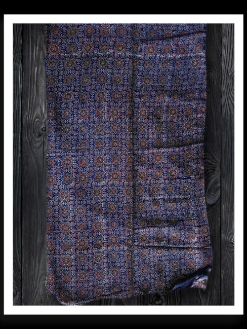 Ajrak Dupatta Original Pure Modal Silk