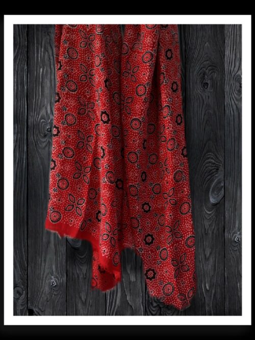 Ajrak Dupatta Original Pure Modal Silk
