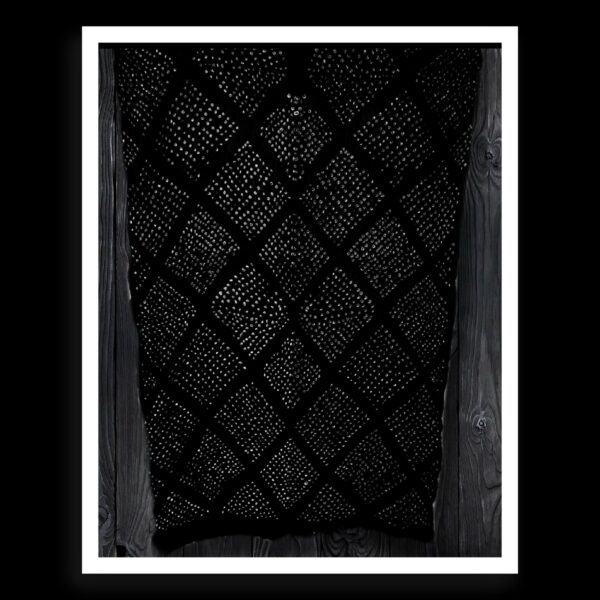 Black Designer Bandhani Dupatta Pure GajiSilk