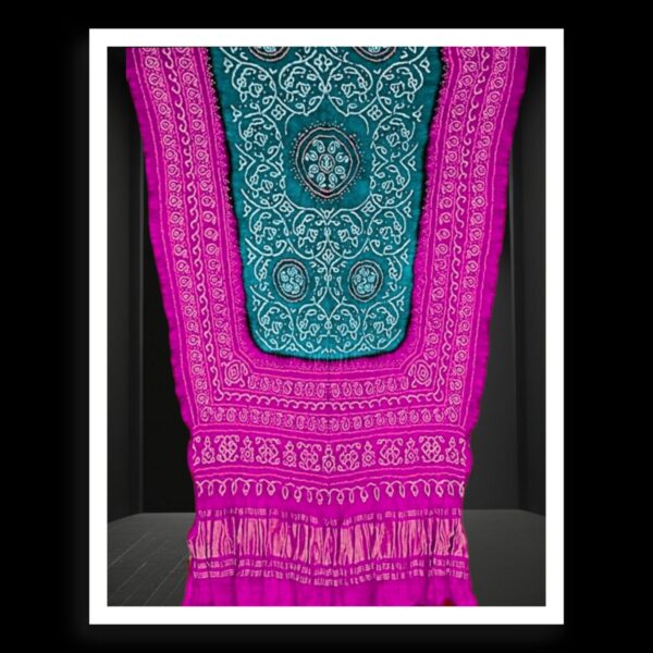 Pink Rama Original Ancient Shikari Bandhani Dupatta