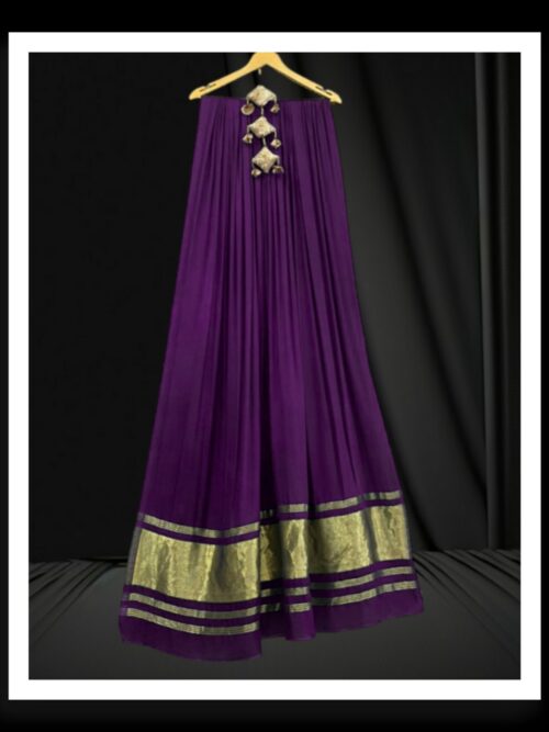 Magenta Plain Dupatta Pure ModalSilk