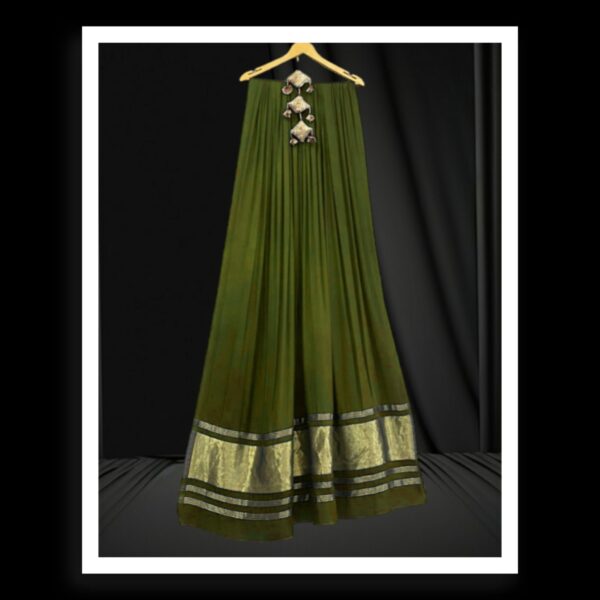 Mehndi Plain Dupatta Pure ModalSilk