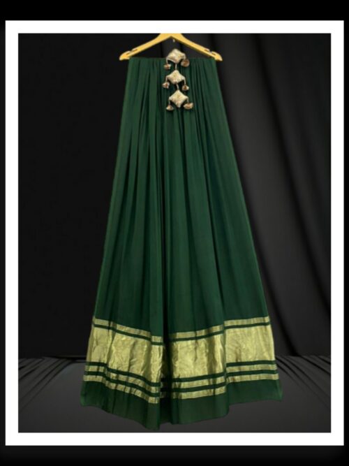 Green Plain Dupatta Pure ModalSilk