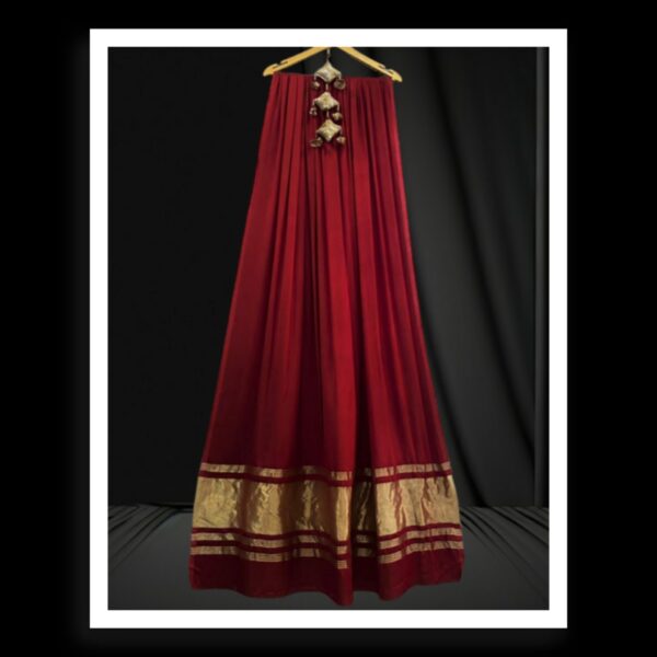 Maroon Plain Dupatta Pure ModalSilk