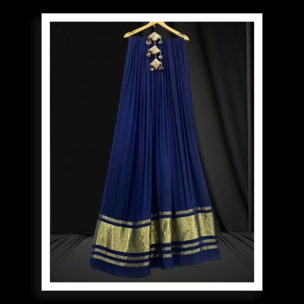 Navy Blue Plain Dupatta Pure ModalSilk