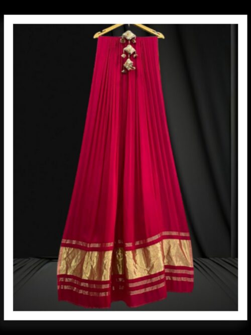 Blood Red Plain Dupatta Pure ModalSilk