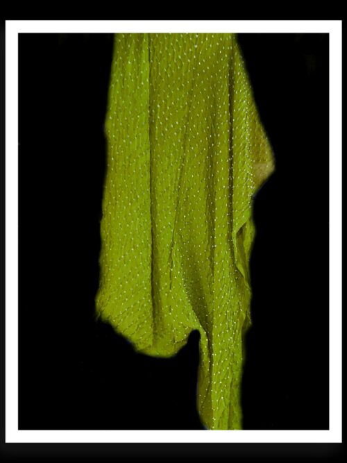Mehendi Bandhani Dupatta Rai Dana Pure Modal Silk