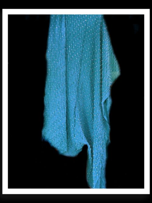 Sky Bandhani Dupatta Rai Dana Pure Modal Silk