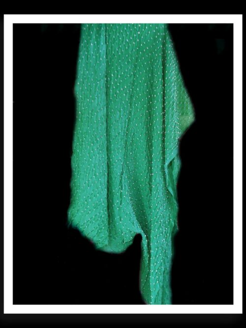 Rama Bandhani Dupatta Rai Dana Pure Modal Silk