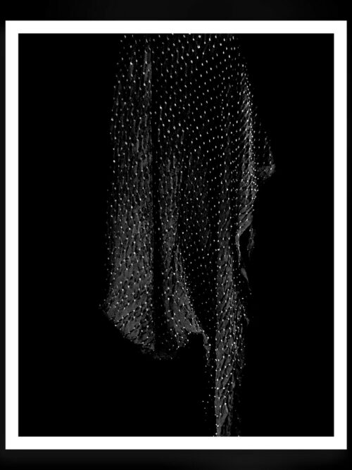 Black Bandhani Dupatta Rai Dana Pure Modal Silk