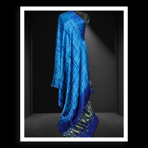 Sky Original Shibori Dupatta Pure Modal Silk Khatri