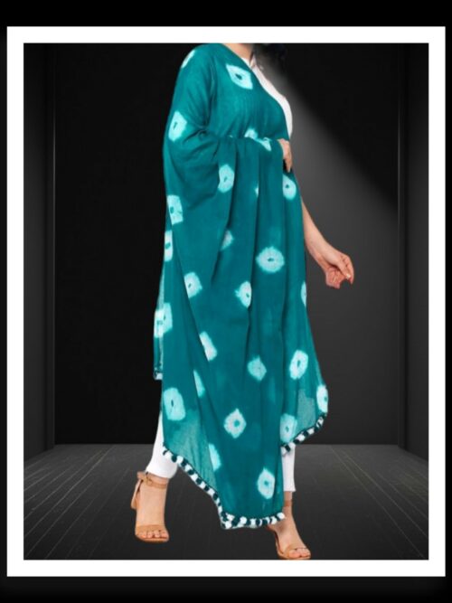Rama Designer Bandhani Pabar Dupatta Pure Cotton