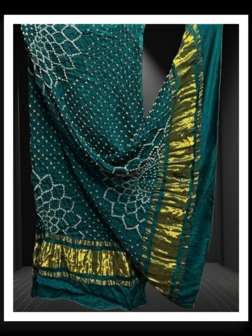 Rama Makdi Bandhani Dupatta Pure Modal Silk